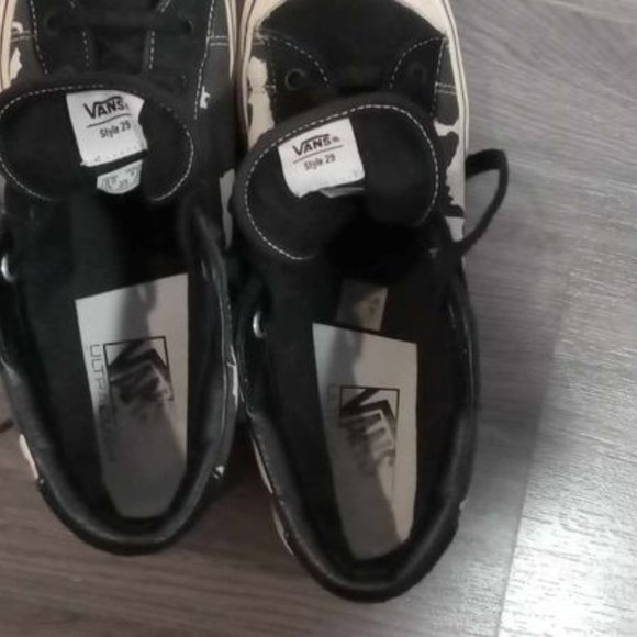 Cow Print Vans (Style 29) - Picture 2 of 4